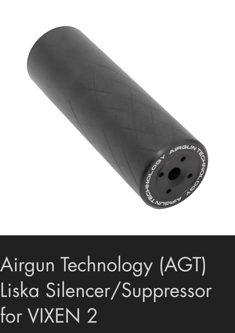 (AGT) Vixen 2 Liska Airgun Moderator