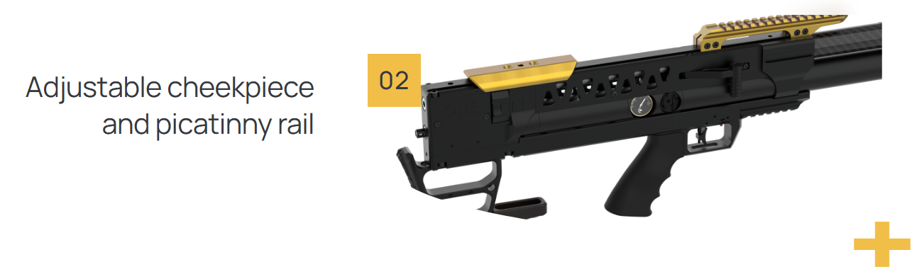 EPIC Airguns/Epic ONE Tactical CFB 700mm Arca Swiss Rail - Image 5